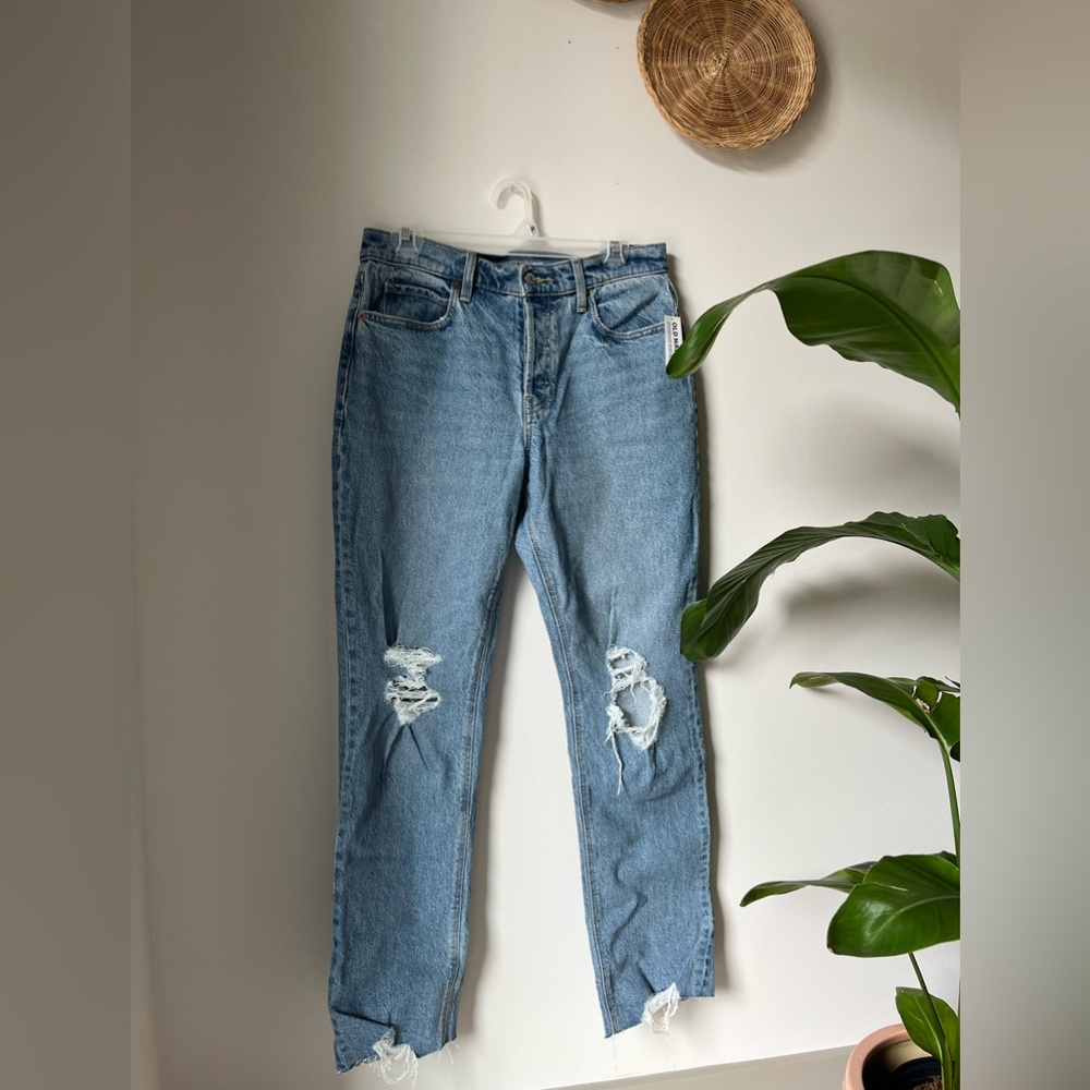 NEW High Rise Straight Leg Jeans